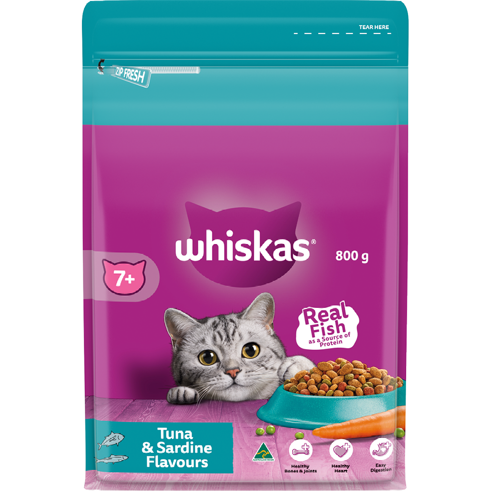 Whiskas dry cat food tuna 2025